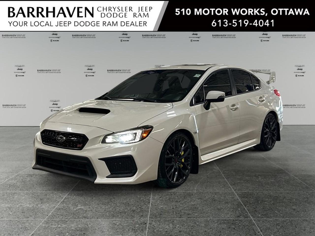 Used 2018 Subaru WRX STI STI Sport-tech w/Lip Spoiler for sale in Ottawa, ON