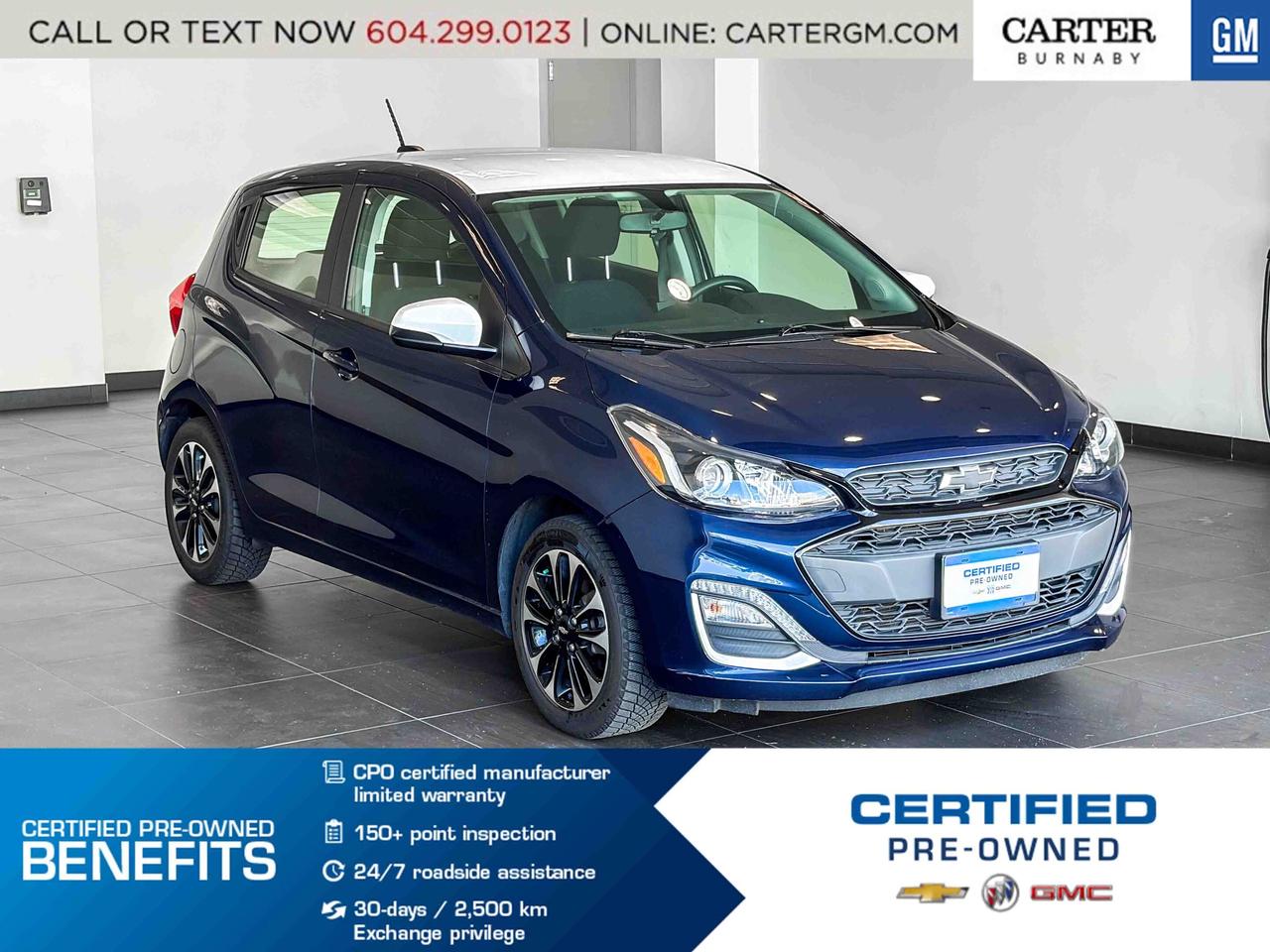 Used 2022 Chevrolet Spark FWD | 1.4l engine/Hill start assist/Rear camera for sale in Burnaby, BC