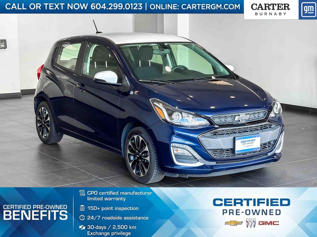Used 2022 Chevrolet Spark FWD | 1.4l engine/Hill start assist/Rear camera for sale in Burnaby, BC