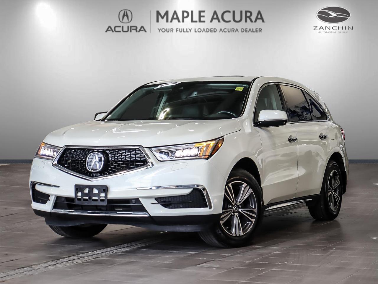 2-ways remote starter, Bluetooth, Lane Departure, Market Value Pricing, 30 Day 1,000km safety related and 90 Day 5,000 km engine and transmission warranty, ** All vehicles are all in priced, No additional fees are applied., Ask us about including Acuras 40 month Tire and Rim warranty., Black Leather, 18 Alloy Wheels, ABS brakes, Auto-dimming Rear-View mirror, Dual front side impact airbags, Front Bucket Seats, Front dual zone A/C, Garage door transmitter: HomeLink, Headlight cleaning, Occupant sensing airbag, Overhead airbag, Power driver seat, Power passenger seat, Remote keyless entry, Speed-sensing steering.

Recent Arrival! 2017 Acura MDX 3.5L SH-AWD
SH-AWD V6 9-Speed Automatic AWD


** All vehicles are all in priced, No additional fees are applied. Buying an used vehicle from Maple Acura is always a safe investment. We know you want to be confident in your choice and we want you to be fully satisfied. Thats why ALL our used vehicles come with our limited warranty peace of mind package included in the price. No questions, no discussion - 30 days or 1,000 km safety related warranty 90 days or 5,000 kilometre powertrain coverage. From the day you pick up your new car you can rest assured that we have you covered.