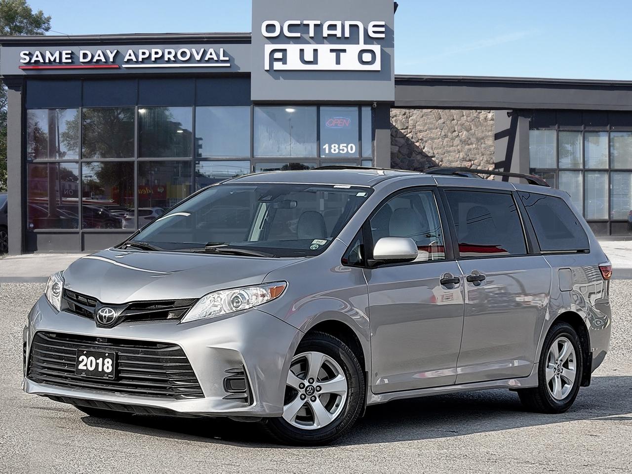 Finance Price $24,895 Cash Price $26,395 | 7 passenger | FWD | Sienna L | Spacious interior | Backup camera | Bluetooth | Tri zone climate control | Cruise control | Fabric seats | Rear seat air vents | Keyless entry | Power windows and locks | Alloy wheels | Well maintained | Fuel economy approx 12.5 L/100km city / 8.9 L/100km highway<br /><br />Available Now at Octane Used Cars!<br />1850 Lawrence Ave E, Scarborough, ON M1R 2Y4<br />Call us today to book your test drive!<br /><br />CERTIFICATION <br />All our vehicles go through a comprehensive safety inspection that exceeds industry standards. Certification includes a full inspection, oil change, and professional detailing before delivery. Vehicles are not drivable if not certified and not e-tested. A certification package is available for $699. Trade-ins welcome. All vehicles are subject to HST, licensing fees, and a $22 OMVIC fee.<br /><br />FINANCING <br />Good credit, bad credit, or no credit we can help. Instant approvals available with flexible plans tailored to your needs. Financing deals are subject to an admin fee.<br /><br />WARRANTY <br />This vehicle qualifies for extended warranty options. Our team can help you choose the right coverage.<br /><br />PRICE <br />At Octane Used Cars, we offer fair, transparent, no-haggle pricing. We monitor the market to keep our vehicles priced competitively, giving you the best value with a no-pressure buying experience.