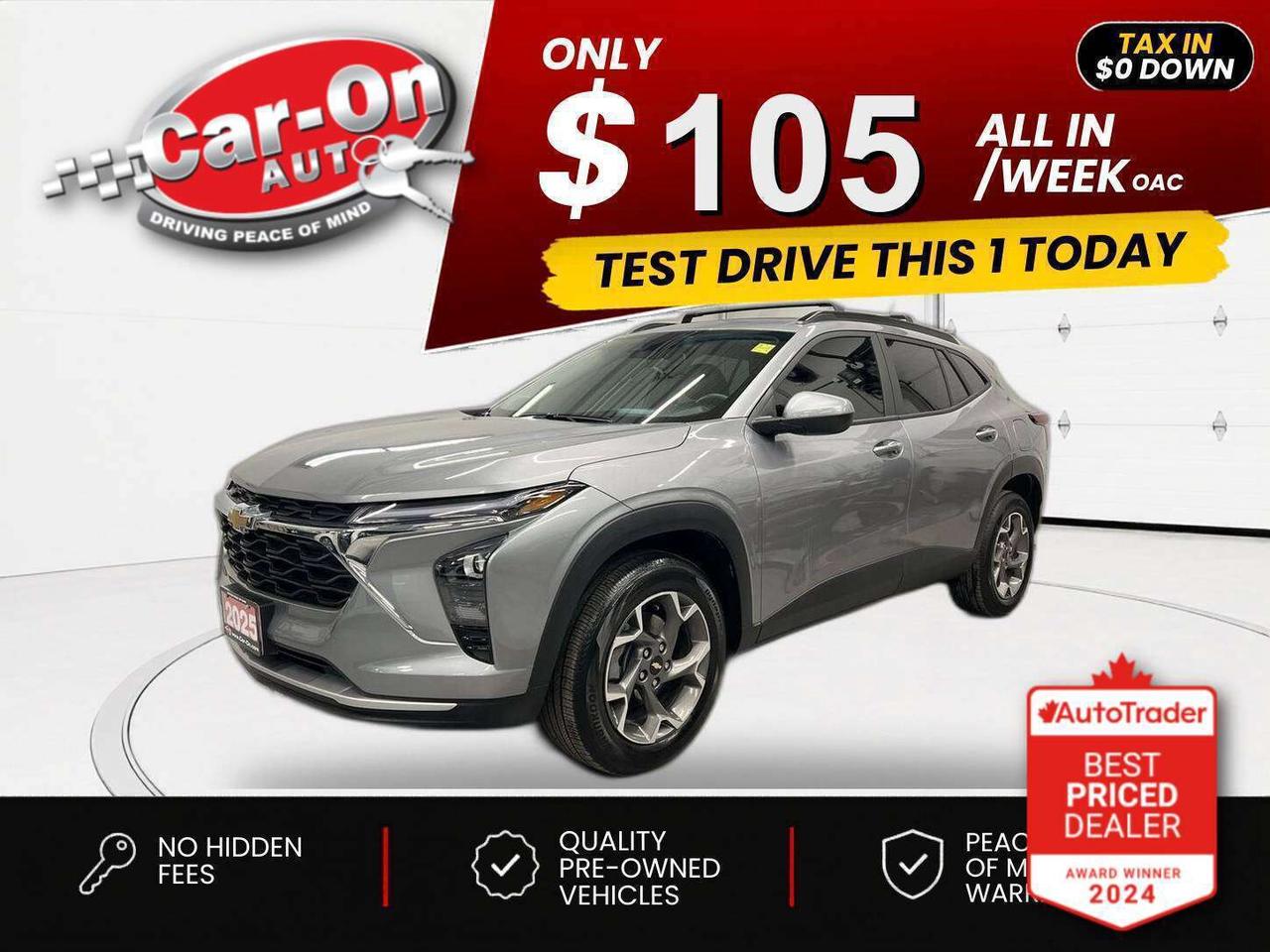 2025 Chevrolet Trax $0 DOWN $105/WEEK ALL IN Photo