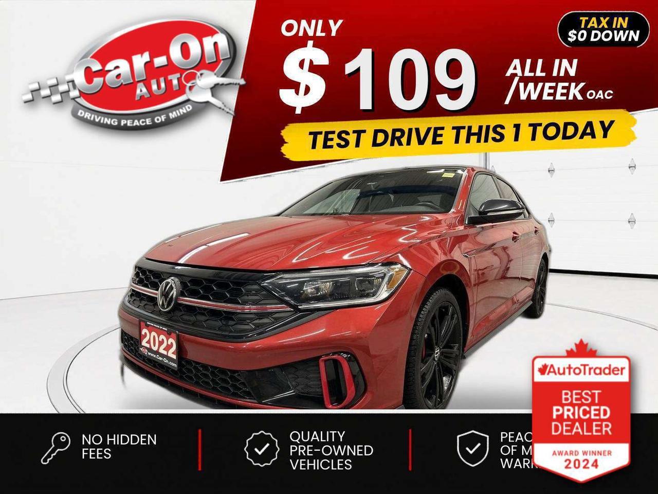 2022 Volkswagen Jetta GLI $0 DOWN $109/WEEK ALL IN Photo