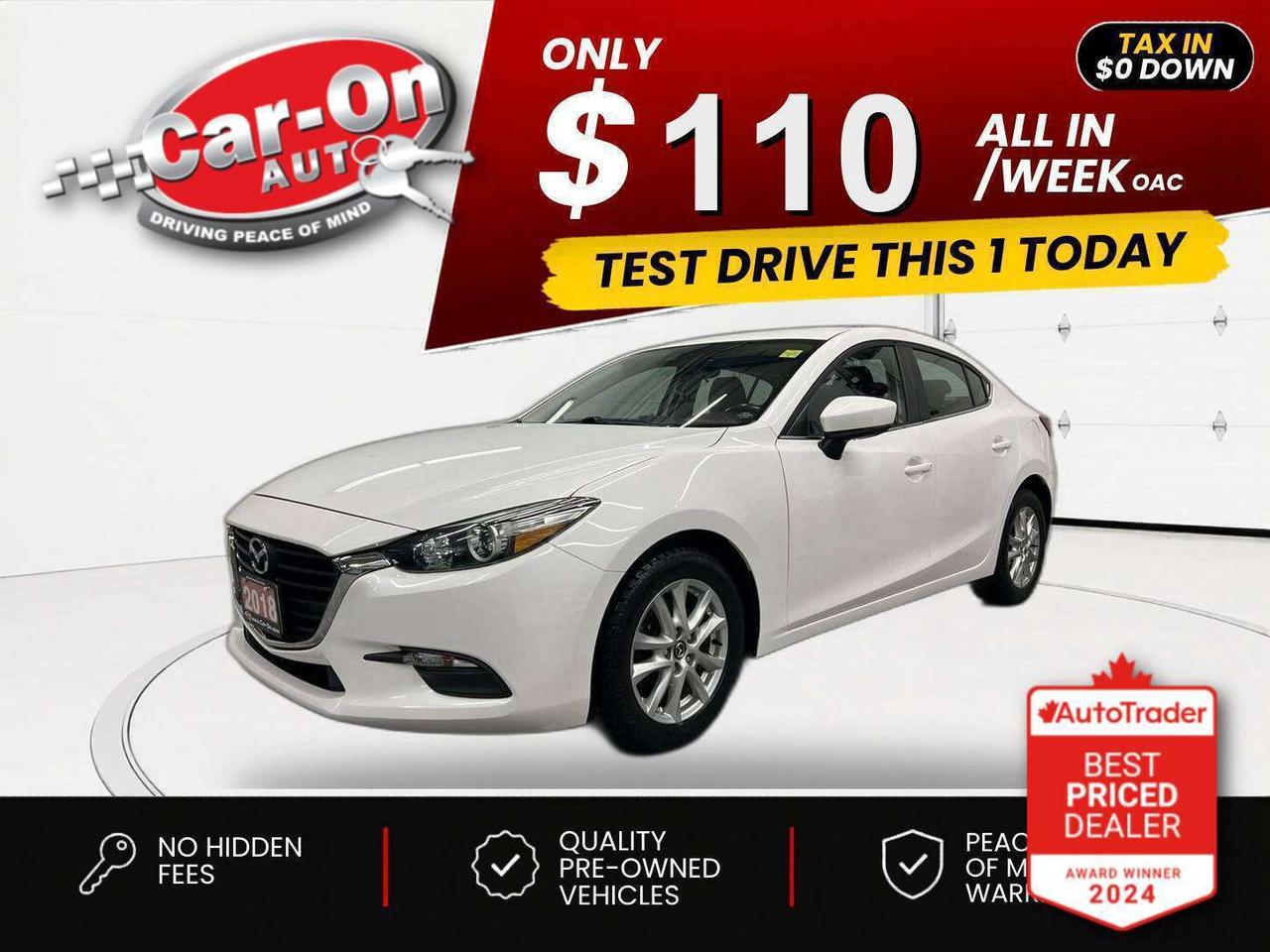 $0 DOWN $109/WEEK ALL IN INCLUDING ONTARIO TAXES O.A.C* ONLY 65,000KMS!! GS w/ Heated seats & steering, 16-inch alloys, blind spot monitor, rear cross-traffic alert, pre-collision system, backup camera, air conditioning, keyless entry w/ push start, power locks, power mirrors, power windows, cruise control, Bluetooth and drive mode selection!!!