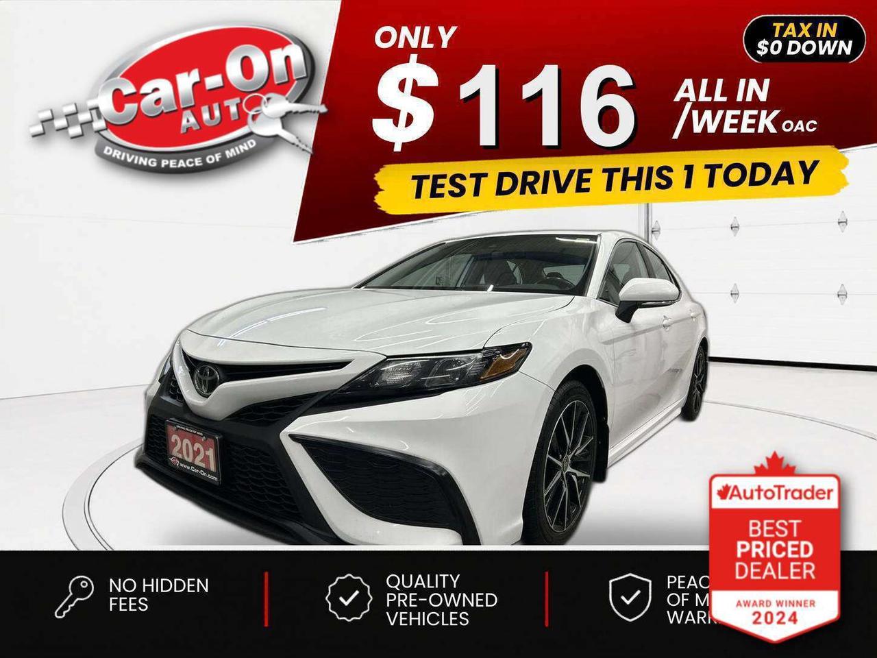 2021 Toyota Camry $0 DOWN $111/WEEK ALL IN Photo
