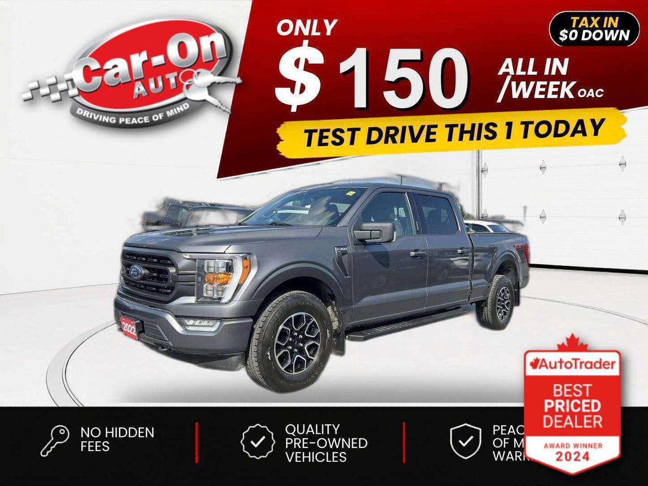 2022 Ford F-150 $0 DOWN $142/WEEK ALL IN Photo0