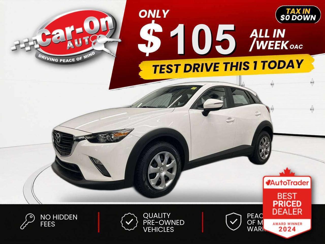 $0 DOWN $105/WEEK ALL IN INCLUDING ONTARIO TAXES O.A.C* ONLY 57,000KMS!! Automatic w/ Blind spot monitor, rear cross-traffic alert, pre-collision system, backup camera, air conditioning, keyless entry w/ push start, power locks, power mirrors, power windows, cruise control, Bluetooth and drive mode selection!!!*This car was used as a previous daily rental*