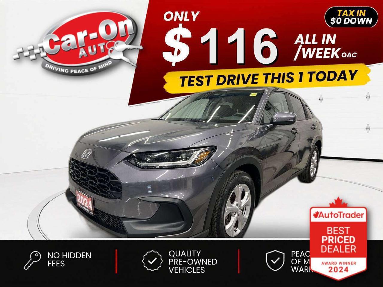2024 Honda HR-V $0 DOWN $116/WEEK ALL IN Photo