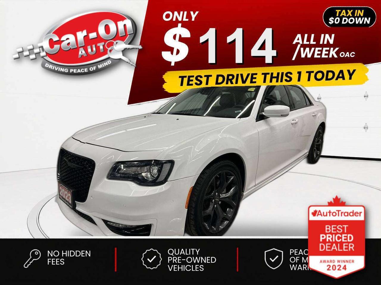 2023 Chrysler 300 $0 DOWN $114/WEEK ALL IN Photo0