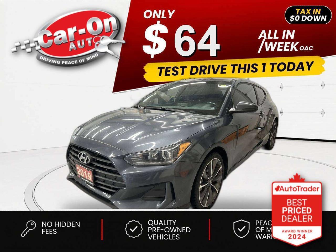 $0 DOWN $64/WEEK ALL IN INCLUDING ONTARIO TAXES O.A.C* Automatic w/ Heated seats & steering, 7-inch touchscreen w/ Android auto/ Apple CarPlay, 18-inch alloys, blind spot monitor, rear cross-traffic alert, backup camera, air conditioning, keyless entry, power locks, power mirrors, power windows, automatic headlights, cruise control, Bluetooth and drive mode selection!!