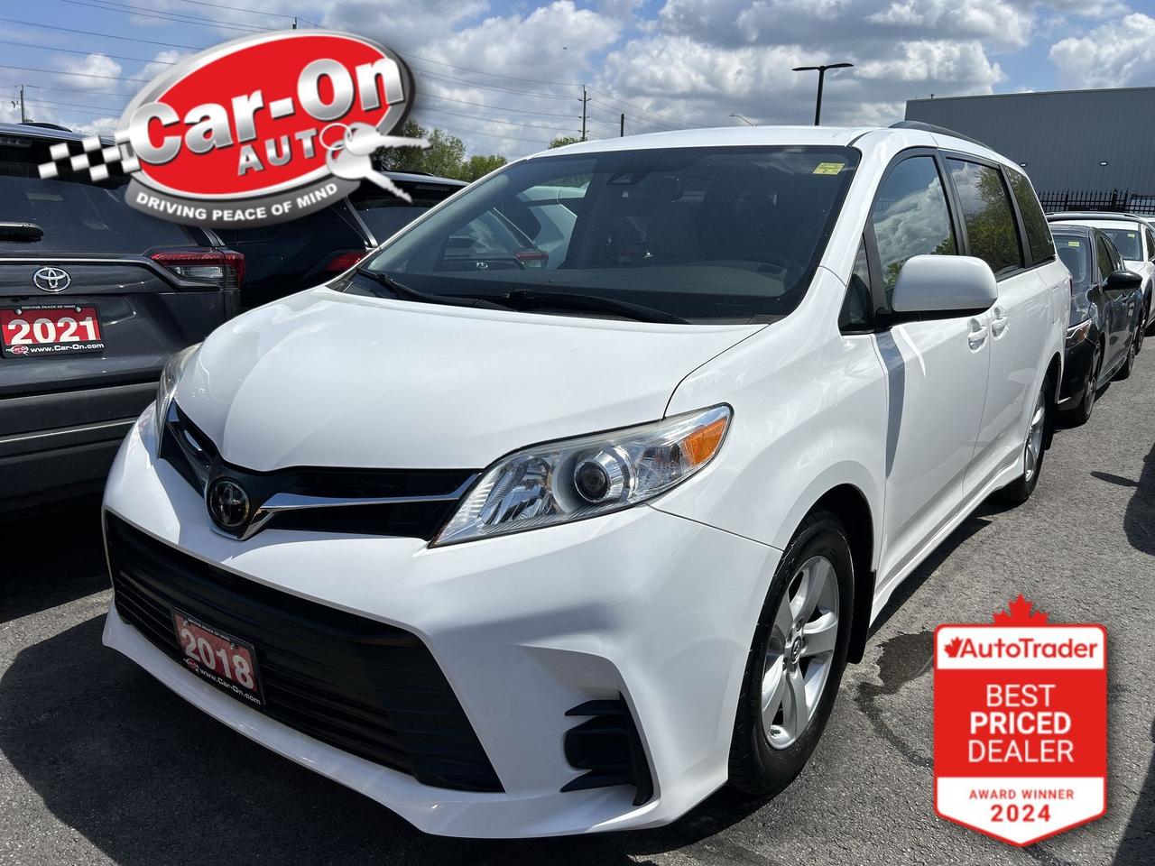2018 Toyota Sienna LE | 7-PASS | HTD SEATS | CARPLAY | ALLOYS | A/C Photo0