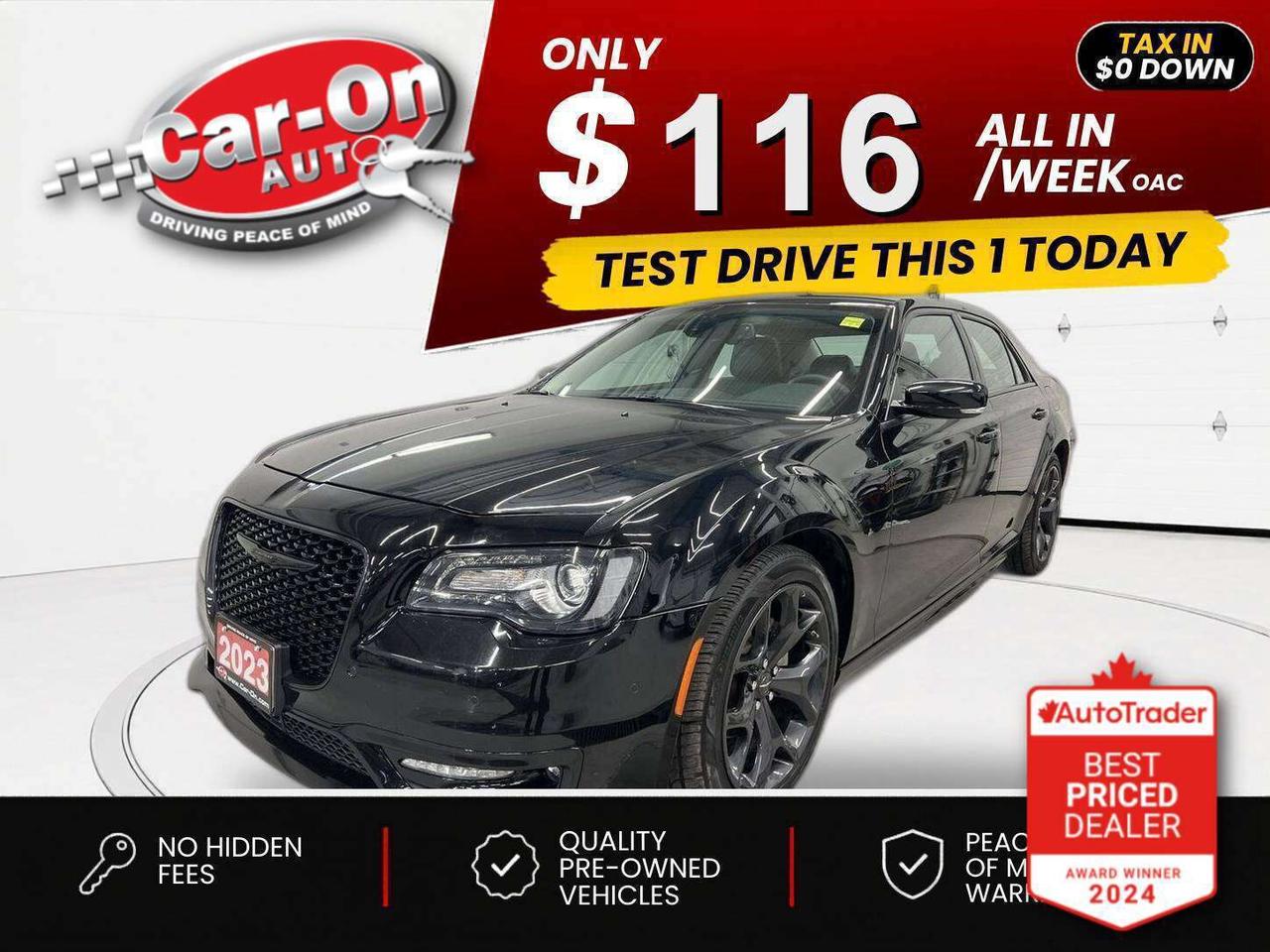 2023 Chrysler 300 $0 DOWN $114/WEEK ALL IN Photo0