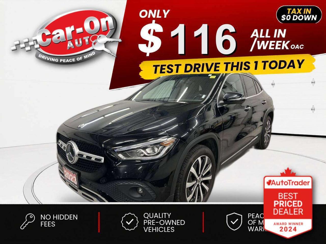 2023 Mercedes-Benz GLA $0 DOWN $112/WEEK ALL IN Photo0