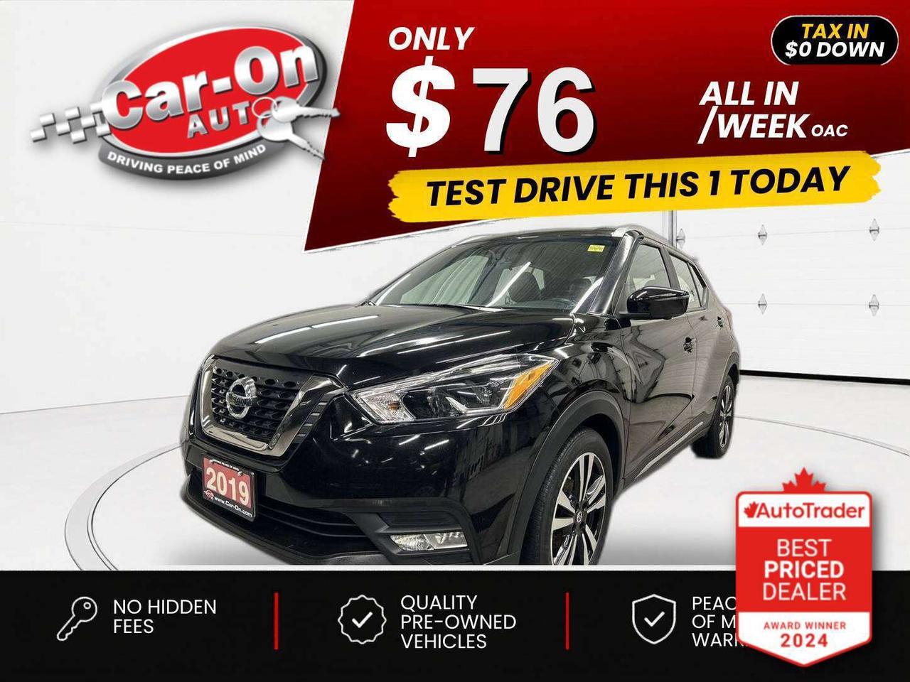 $0 DOWN $76/WEEK ALL IN INCLUDING ONTARIO TAXES O.A.C* ONLY 74,000KMS!! TOP OF THE LINE SR!! Leather, Android Auto/ Apple CarPlay, heated seats, 360 camera, remote start, blind spot monitor, rear cross-traffic alert, backup camera, premium Bose audio system w/ UltraNearfield driver headrest speaker, automatic climate control, keyless entry w/ push start, power locks, power windows, power mirrors, automatic headlights, cruise control, Bluetooth and Sirius XM!!