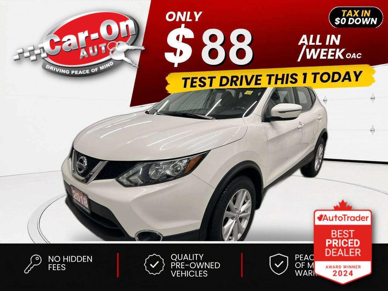 2018 Nissan Qashqai $0 DOWN $88/WEEK ALL IN Photo0