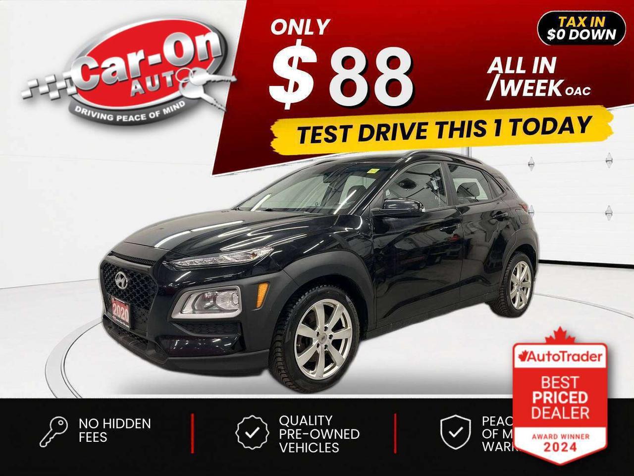 2020 Hyundai KONA $0 DOWN $88/WEEK ALL IN Photo