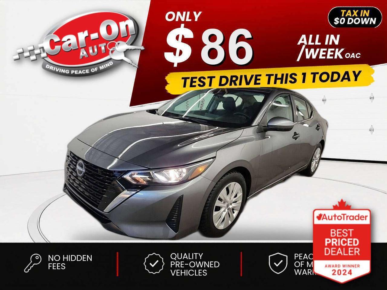 2024 Nissan Sentra $0 DOWN $86/WEEK ALL IN Photo0