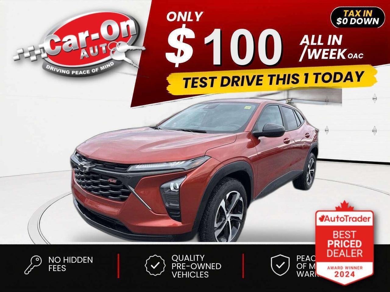 2024 Chevrolet Trax $0 DOWN $100/WEEK ALL IN Photo