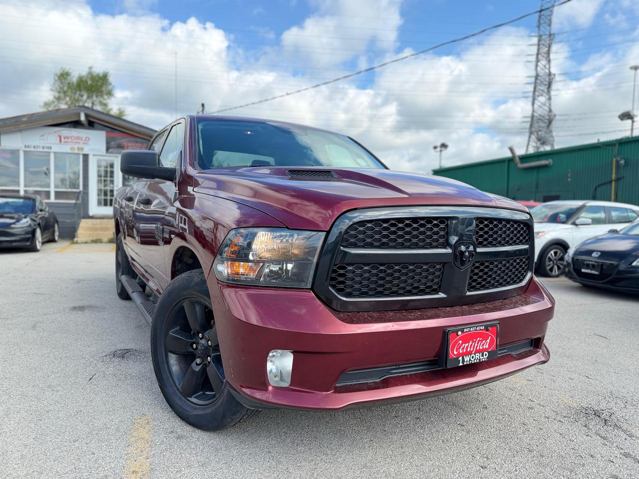 <html>
<p><b>2019 RAM 1500 Classic Tradesman Quad Cab</b></p>
<p><b>Engine: 5.7L V8 VVT – 395HP</b></p>
<p><b>Transmission: Automatic</b></p>
<p><b>Drivetrain: 4x4</b></p>
<p><b>Fuel Type: Regular Unleaded</b></p>
<p><b>Cylinders: 8</b></p>
<p><b>Clean title, 1 owner, low km, and ready to go! This truck is in very good condition and drives extremely smooth. Reliable and powerful, perfect for work or everyday use.</b></p>
<p><b>Features include:</b></p>
<ul>
<li><b>Backup camera</b></li>
<li><b>Power windows</b></li>
<li><b>Power locks</b></li>
<li><b>Ice cold A/C</b></li>
<li><b>Clean interior</b></li>
<li><b>Automatic transmission</b></li>
</ul>
<p><b>Price: $19,799</b></p>
<ul>
<li><b>$299 Safety Certification</b></li>
<li><b>HST & Licensing</b></li>
</ul>
<p><b>Finance options available.</b></p>
<p><b>For more information or to book an appointment, please contact:</b></p>
<p><b>Ahmad <u>647-627-8748</u></b></p>
<p><b>1World Motors Inc.</b></p>
</html>