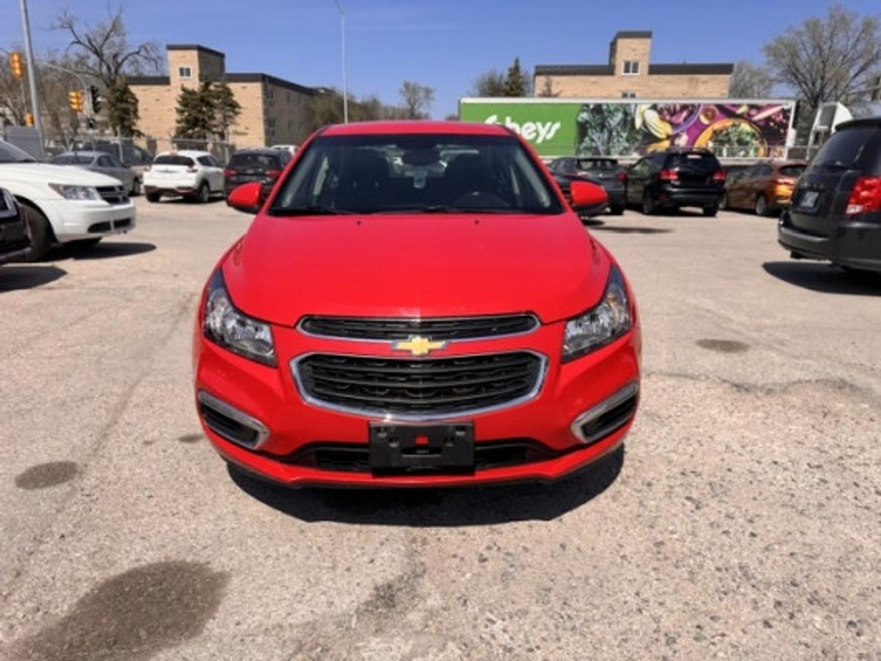 <p>Auto Save (Dealer # 1747)</p>
<p>2015 CHEVROLET CRUZE 1 LT FWD 78,332 KM 1.4 L 4 CYLINDER ENGINE</p>
<p>&nbsp;</p>
<p>**Clean Title** **Manitoba Safety** **1 Year Powertrain Warranty Included** FEATURES: 5 PASSENGER</p>
<p>AIR CONDITIONING</p>
<p>AM/FM/CD</p>
<p>BLUETOOTH</p>
<p>CRUISE CONTROL</p>
<p>BACK UP CAMERA</p>
<p>POWER LOCKS</p>
<p>POWER STEERING</p>
<p>POWER WINDOWS</p>
<p>TRACTION CONTROL Asking $9999 + taxes</p>
<p>** Financing Available O.A.C**</p>
<p> Call (204)-774-8900 or (204)-999-9500</p>
<p>Located 6 mins away from Polo Park Mall 1450 Notre Dame Ave, Winnipeg, Manitoba www.autosavewpg.com While all information is believed to be accurate on this page, please verify any information in question with an Auto Save sales representative. Auto Save is not liable for any errors or omissions</p>