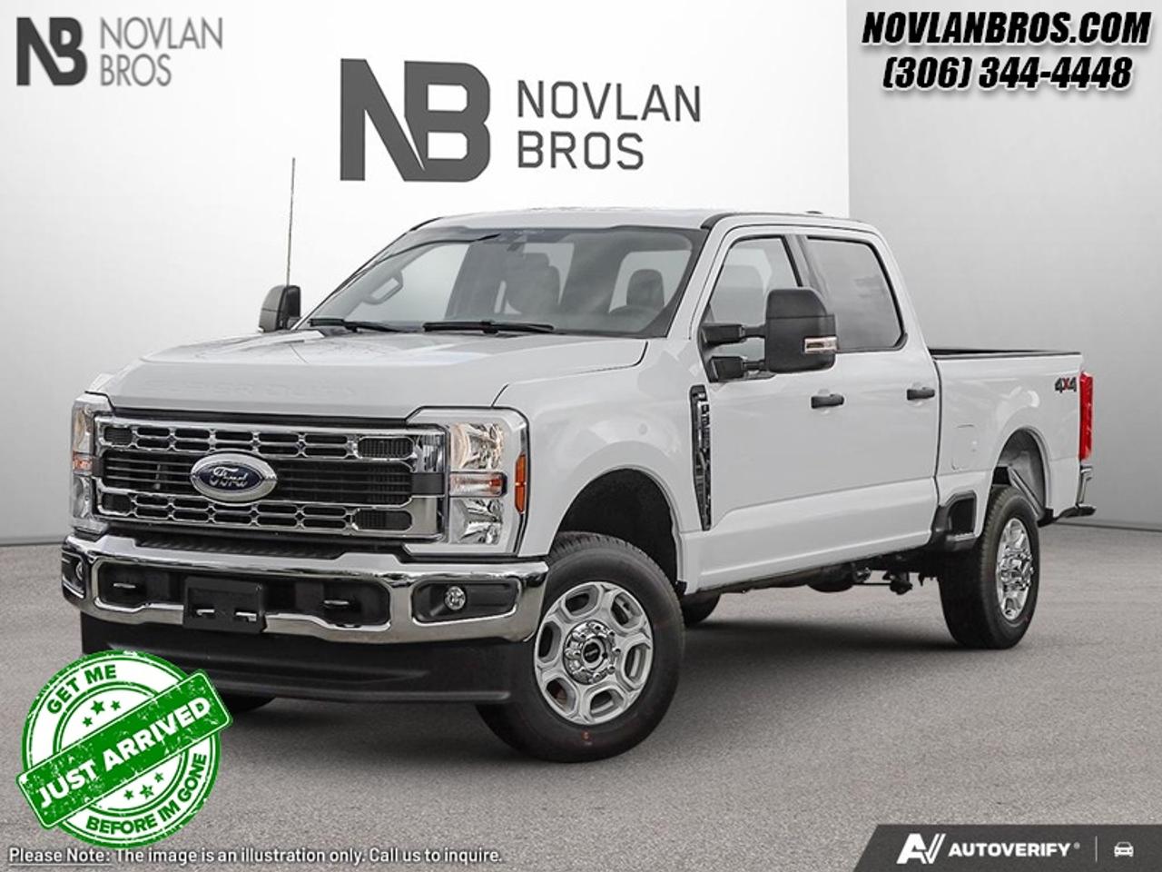 <b>Remote Engine Start, Running Boards, SiriusXM!</b><br> <br> Check out our great inventory of new vehicles at Novlan Brothers!<br> <br>For hauling, towing, and getting the job done, look no further than this rugged F-350.<br> <br>The most capable truck for work or play, this heavy-duty Ford F-350 never stops moving forward and gives you the power you need, the features you want, and the style you crave! With high-strength, military-grade aluminum construction, this F-350 Super Duty cuts the weight without sacrificing toughness. The interior design is first class, with simple to read text, easy to push buttons and plenty of outward visibility. This truck is strong, extremely comfortable and ready for anything.<br> <br>This Oxford White Crew Cab 4X4 pickup has a 10 Speed Automatic transmission and is powered by a 405HP 6.8L 8 Cylinder Engine. <br> <br> Our F-350 Super Dutys trim level is XLT. This XLT trim steps things up with aluminum wheels, front fog lamps with automatic high beams, a power-adjustable drivers seat, three 12-volt DC and 120-volt AC power outlets, beefy suspension thanks to heavy-duty dampers and robust axles, class V towing equipment with a hitch, trailer wiring harness, a brake controller and trailer sway control, manual extendable trailer-style side mirrors, box-side steps, and cargo box illumination. Additional features include an 8-inch infotainment screen powered by SYNC 4 with Apple CarPlay and Android Auto, FordPass Connect 5G mobile hotspot internet access, air conditioning, cruise control, remote keyless entry, smart device remote engine start, pre-collision assist with automatic emergency braking, forward collision mitigation, and a rearview camera. This vehicle has been upgraded with the following features: Remote Engine Start, Running Boards, SiriusXM.<br><br> View the original window sticker for this vehicle with this url <b><a href=http://www.windowsticker.forddirect.com/windowsticker.pdf?vin=1FT8W3BA3TEE56493 target=_blank>http://www.windowsticker.forddirect.com/windowsticker.pdf?vin=1FT8W3BA3TEE56493</a></b>.<br> <br>To apply right now for financing use this link: <a href=http://novlanbros.com/credit/ target=_blank>http://novlanbros.com/credit/</a><br> <br/>Total rebate of $4000 is reflected in the price. Incentives expire 2026-06-01. See dealer for details. <br><br><br> Come by and check out our fleet of 20+ used cars and trucks and 90+ new cars and trucks for sale in Paradise Hill.  o~o