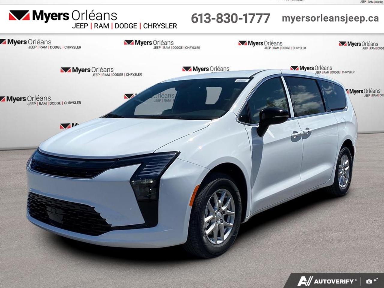 Thanks for looking. This useful 2027 Chrysler Pacifica Select is for sale now in Orleans. This Bright White van has an Automatic transmission.<br><br> View the original window sticker for this vehicle with this url <b><a href=http://www.chrysler.com/hostd/windowsticker/getWindowStickerPdf.do?vin=2C4RC1BG1VR551615 target=_blank>http://www.chrysler.com/hostd/windowsticker/getWindowStickerPdf.do?vin=2C4RC1BG1VR551615</a></b>.<br> <br>To apply right now for financing use this link: <a href=https://www.myersorleansjeep.ca/apply-for-financing/ target=_blank>https://www.myersorleansjeep.ca/apply-for-financing/</a><br> <br/>5.29% financing for 96 months. <br> Buy this vehicle now for the lowest weekly payment of <b>$159.70</b> with $0 down for 96 months @ 5.29% APR O.A.C. ( Plus applicable taxes - **Rebates may not be applicable on all purchase types [cash, lease, or finance]. Eligibility and conditions may vary. Please see dealer for full details and confirmation of eligibility. / Total Obligation of $66435 ). Incentives expire 2026-06-01. See dealer for details. <br><br>The road to new driving experiences begins in our inventory, where youll find an incredible array of brand-new cars, trucks, minivans, and SUVs, including two of our bestselling models, the Dodge Ram 1500 and the Dodge Grand Caravan. If you want to know what the cutting edge of automotive technology looks like, all you have to do is visit Myers Orleans Jeep! Each model comes loaded with the convenient features and cool technology that help make every trip memorable. Looking for additional everyday luxury at a price thats incredibly wallet-friendly? Choose from our selection of quality pre-owned models! If you can think of a road, our friendly and knowledgeable sales team will help you find the perfect vehicle to drive it.<br><br>We may be a well-established dealership thats been part of the community for many years, but that doesnt mean were stuck in the past! At Myers Orleans Jeep, were proud to provide a fresh, modern approach to car buying. Using our array of online tools, you can browse our extensive inventory, schedule a service appointment, order parts, and even apply for credit from wherever youve got a connection. Our goal is to create relationships that will last, and we know that the best way to do this is by providing a dealership experience thats based on honesty, transparency, trust, and a commitment to customers. Stop by today and discover all the ways we go above and beyond for you.<br><br> Come by and check out our fleet of 30+ used cars and trucks and 80+ new cars and trucks for sale in Orleans.  o~o