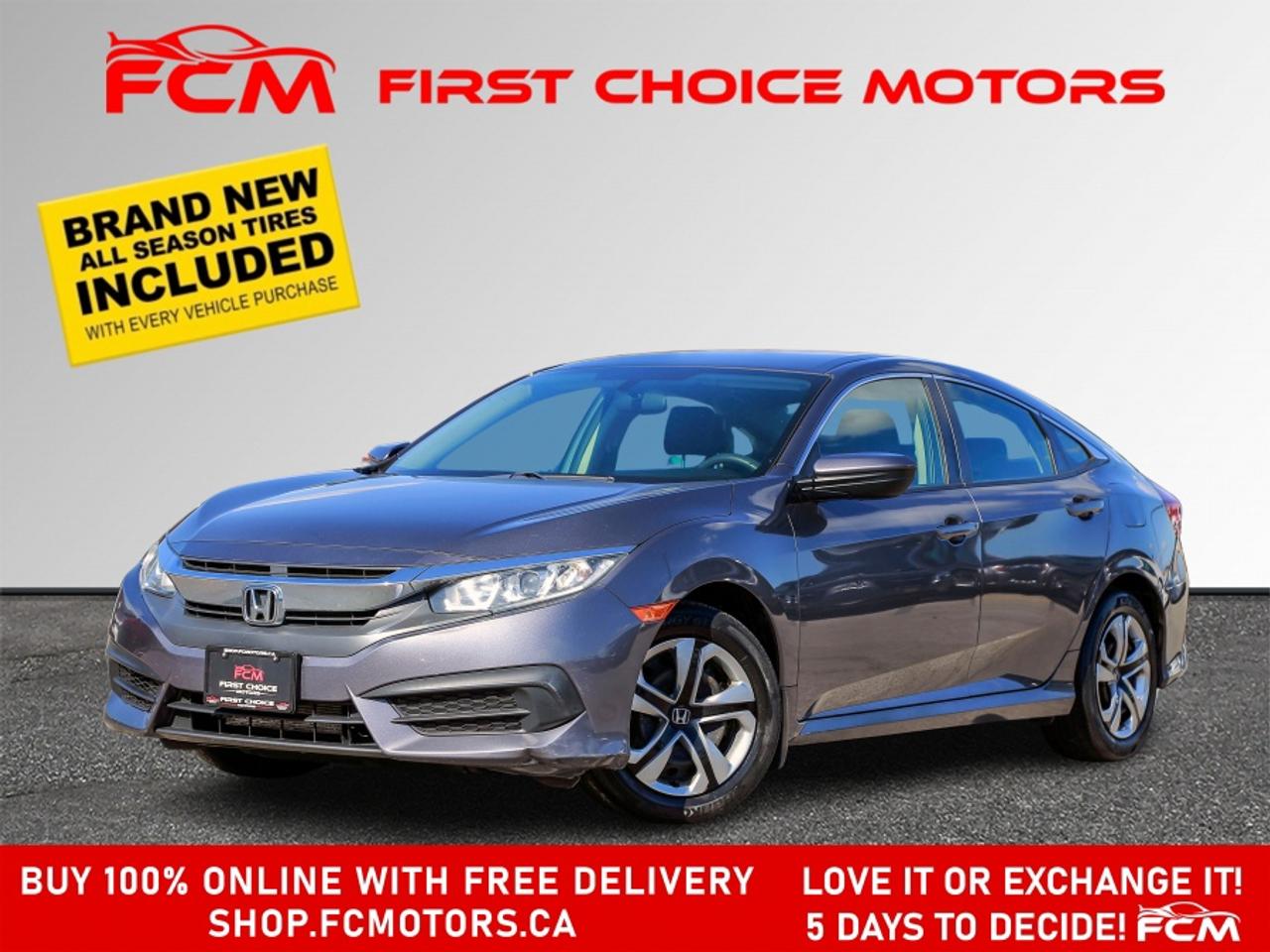 2017 Honda Civic LX ~MANUAL, FULLY CERTIFIED WITH WARRANTY!!!!~ Photo0