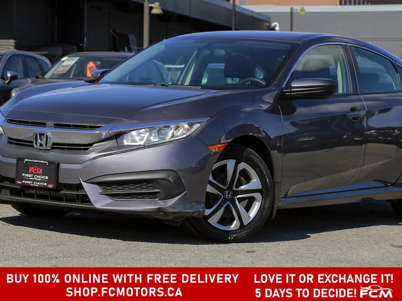 2017 Honda Civic LX ~MANUAL, FULLY CERTIFIED WITH WARRANTY!!!!~ Photo