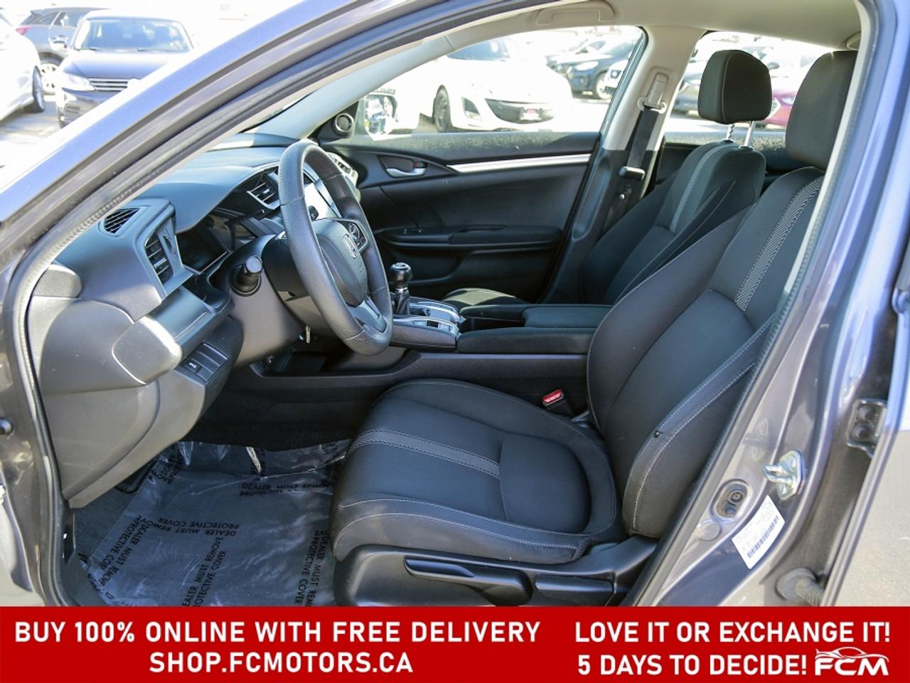 2017 Honda Civic LX ~MANUAL, FULLY CERTIFIED WITH WARRANTY!!!!~ Photo