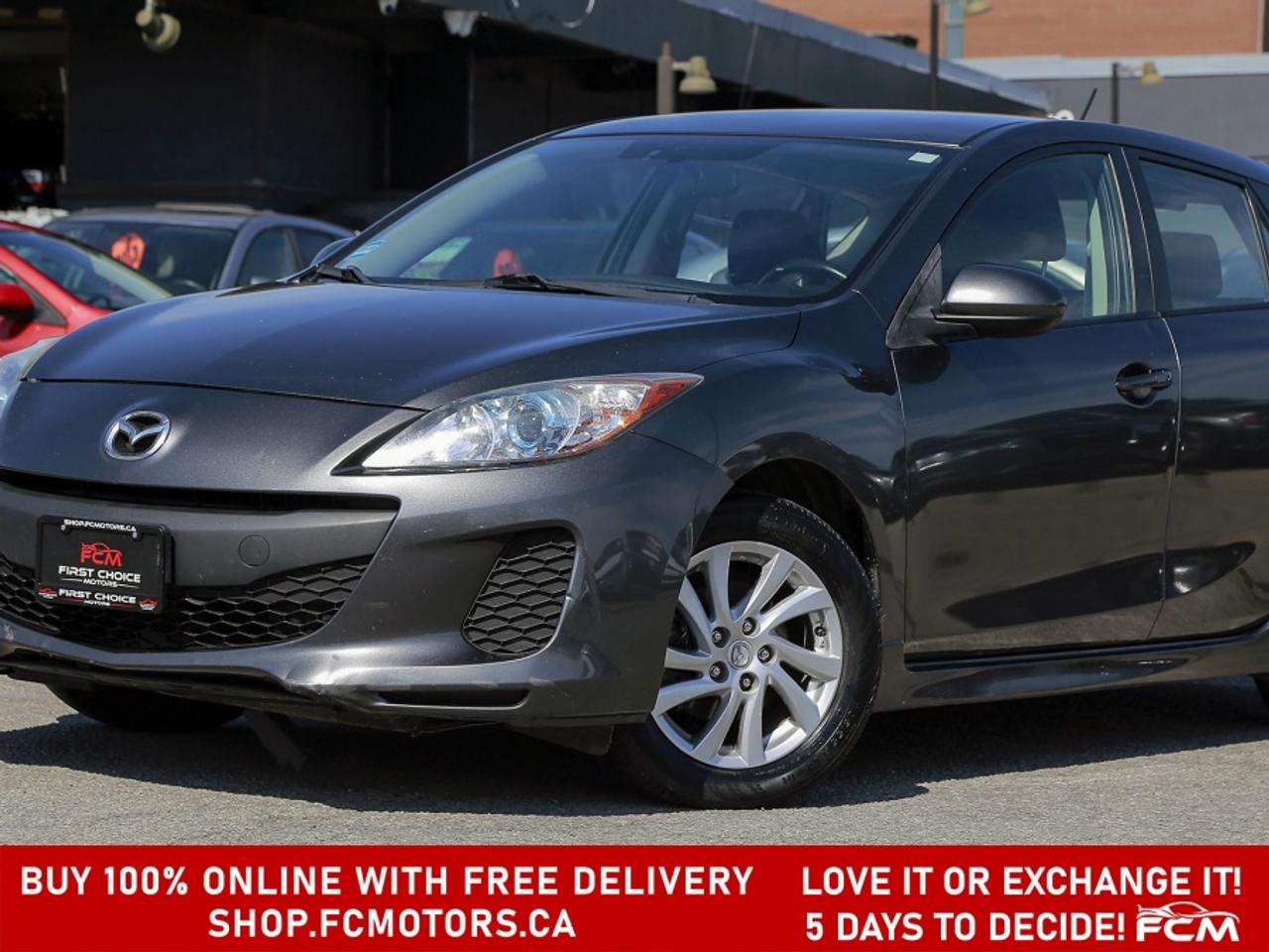 2012 Mazda MAZDA3 GS SKYACTIV ~MANUAL, FULLY CERTIFIED WITH WARRANTY Photo