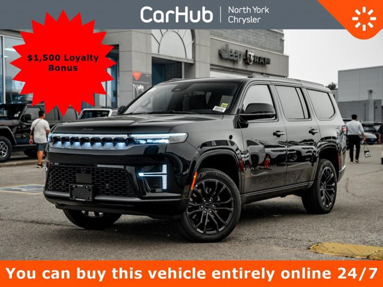 2026 Jeep Grand Wagoneer Summit Reserve 3.0L Hurricane I-6 Twin Turbo | 8-Speed Automatic | Black Appearance Package | McIntosh MX1375 Audio Photo