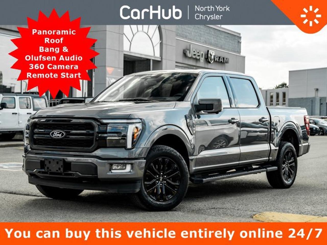 Used 2024 Ford F-150 LARIAT SuperCrew 5.5' Box Panoroof Bang & Olufsen 360 Cam Remote Start for sale in Thornhill, ON