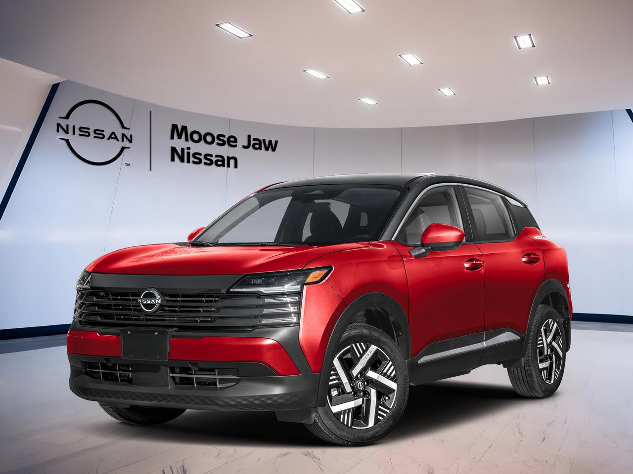 The 2026 Nissan Kicks SV is a brand new crossover built for daily life in Moose Jaw. It pairs a bold Black exterior with a Charcoal interior, a 2.0L DOHC 4-cylinder engine, Xtronic CVT transmission, and all-wheel drive. This setup gives the 2026 Nissan Kicks SV smooth power, easy control, and year-round confidence.

FEATURES OF THE Kicks SV
»» Brand new compact crossover for daily driving
»» 2.0L DOHC 4-cylinder engine included
»» Xtronic CVT supports smooth, simple operation
»» All-wheel drive adds four-season confidence

ADVANCED SAFETY FEATURES
»» Nissan safety design supports everyday confidence
»» Stable all-wheel drive helps slippery roads
»» Strong body structure supports occupant protection
»» Clear outward visibility helps city manoeuvres

PERFORMANCE AND EFFICIENCY
»» 2.0L engine delivers balanced everyday performance
»» Xtronic CVT helps smooth power delivery
»» All-wheel drive improves traction in weather
»» Compact size supports easy urban driving

COMFORT AND CONVENIENCE
»» Charcoal interior offers a clean cabin
»» Four-door layout supports easy passenger access
»» Compact footprint helps with tight parking
»» Practical design suits commuting and errands

TECHNOLOGY AND CONNECTIVITY
»» Driver-focused controls are simple to reach
»» Clear instrument layout supports quick checks
»» Modern Nissan cabin design feels intuitive
»» Easy operation helps reduce driver distraction

CARGO SPACE
»» Rear cargo area supports daily essentials
»» Hatchback design helps loading larger items
»» Flexible space suits errands and travel
»» Compact crossover shape balances people, gear

WHAT OTHER OWNERS LIKE
»» Smooth CVT operation in daily traffic
»» Confident all-wheel drive in winter
»» Easy size for parking downtown
»» Useful cargo room for everyday needs

The 2026 Nissan Kicks SV is a smart fit for drivers who want value, versatility, and confidence in one modern package. Its compact size makes it easy to park and easy to place in traffic, while the elevated ride height helps give a better view of the road ahead.

The Black exterior gives this brand new Nissan a clean, modern look that stays timeless. Inside, the Charcoal cabin creates a neat and practical space that works well for commuting, shopping, and weekend plans. The layout is simple and functional, which helps make every trip feel easy.

Power comes from a 2.0L DOHC 4-cylinder engine matched to Nissans Xtronic CVT. This combination is well suited to smooth starts, steady highway travel, and relaxed driving around town. The all-wheel drive system adds welcome traction when roads are wet, snowy, or icy, making it a strong choice for Saskatchewan conditions.

This Nissan crossover is designed for real life. It offers useful cargo flexibility, comfortable room for passengers, and the kind of efficiency-minded performance many drivers want from a small utility vehicle. It is easy to drive, easy to own, and ready for all seasons.

At Moose Jaw Nissan in Moose Jaw, this brand new 2026 Nissan Kicks SV delivers the practicality and confidence many Canadian drivers are looking for. If you want a modern compact crossover with all-wheel drive, smooth CVT performance, and everyday usability, this one deserves a close look.

This 2026 Nissan Kicks SVs VIN is: 3N8AP6CBXTL405360.