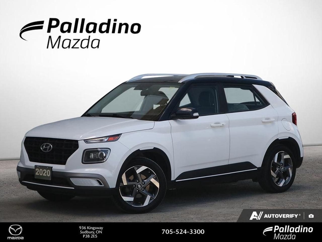 Used 2020 Hyundai Venue Trend w/Urban Pkg/Denim Interior for sale in Greater Sudbury, ON