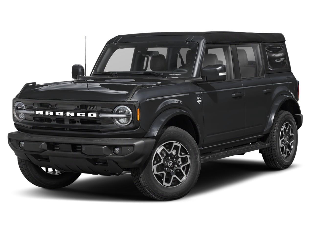 <p>Step into the bold future with the 2026 Ford Bronco Outer Banks, a refined SUV in a striking black finish, equipped with a 4x4 drivetrain. This robust machine excels in managing challenging terrains and regular highways with unmatched confidence.</p><p>The Bronco Outer Banks showcases the perfect balance between rugged capabilities and luxurious appeal. The black exterior offers a commanding presence, while the Carbonized Grey hard top with a sound-deadening headliner ensures a quieter ride. The interior invites you to relax on Black Onyx heated leather-trimmed/vinyl bucket seats, providing both comfort and durability. Stylish and practical, the Bronco includes features like power seats, remote start, and a leather steering wheel, seamlessly integrating convenience with class.</p><p>Stay connected and secure with advanced technology. Equipped with EQUIPMENT GROUP 314A HIGH/LUX PACKAGE, including a Bang & Olufsen sound system with 12 speakers and a subwoofer, the Bronco turns every drive into a concert experience. For safety, features like Evasive Steering Assist, Adaptive Cruise Control, and a 360-degree camera provide enhanced driver confidence, ensuring peace of mind on every journey.</p><p>Whether you're an adventurous spirit or seeking a reliable vehicle for family trips, the 2026 Ford Bronco Outer Banks is designed to surpass your expectations. Contact our dealership today to learn more about how this exceptional SUV can redefine your driving experiences.</p>