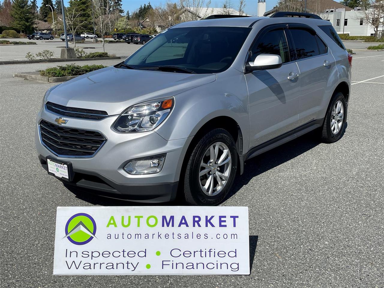 Used 2017 Chevrolet Equinox LT AWD FINANCING, WARRANTY, INSPECTED! for sale in Surrey, BC