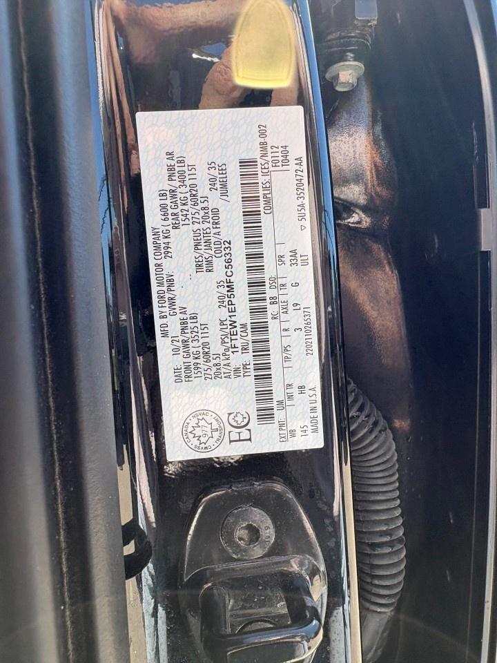 2021 Ford F-150 Lariat 4WD SuperCrew 5.5' Box Photo