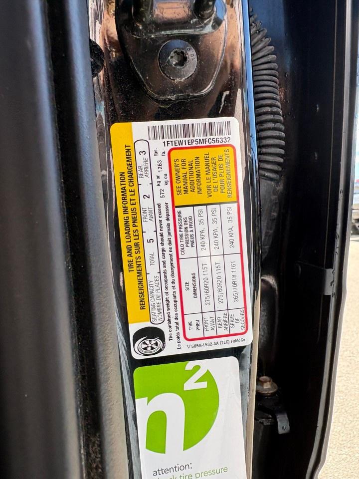 2021 Ford F-150 Lariat 4WD SuperCrew 5.5' Box Photo