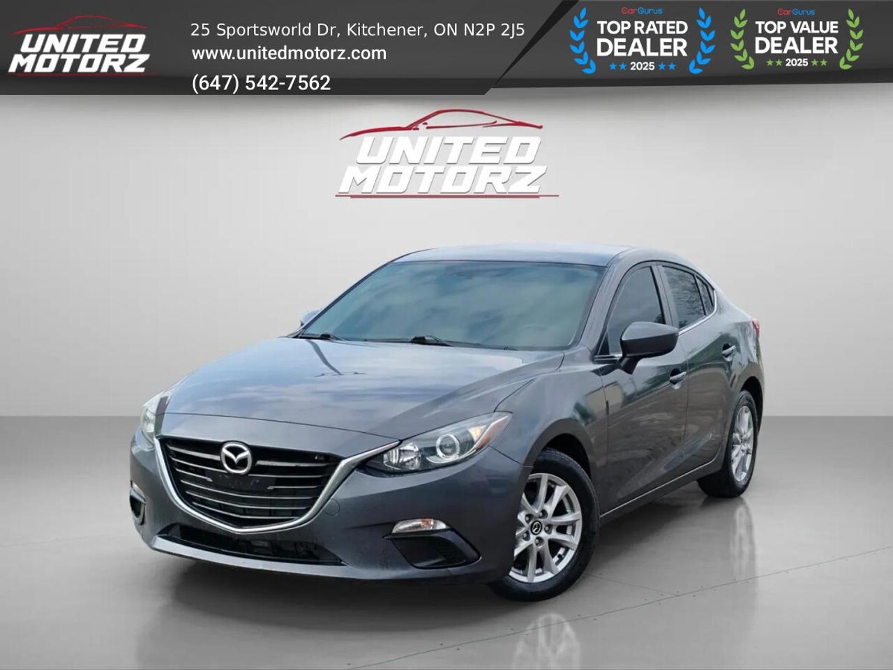 2014 Mazda Mazda3 GS-SKY~SAFETY CERTIFIED~21 SERVICE RECORDS~