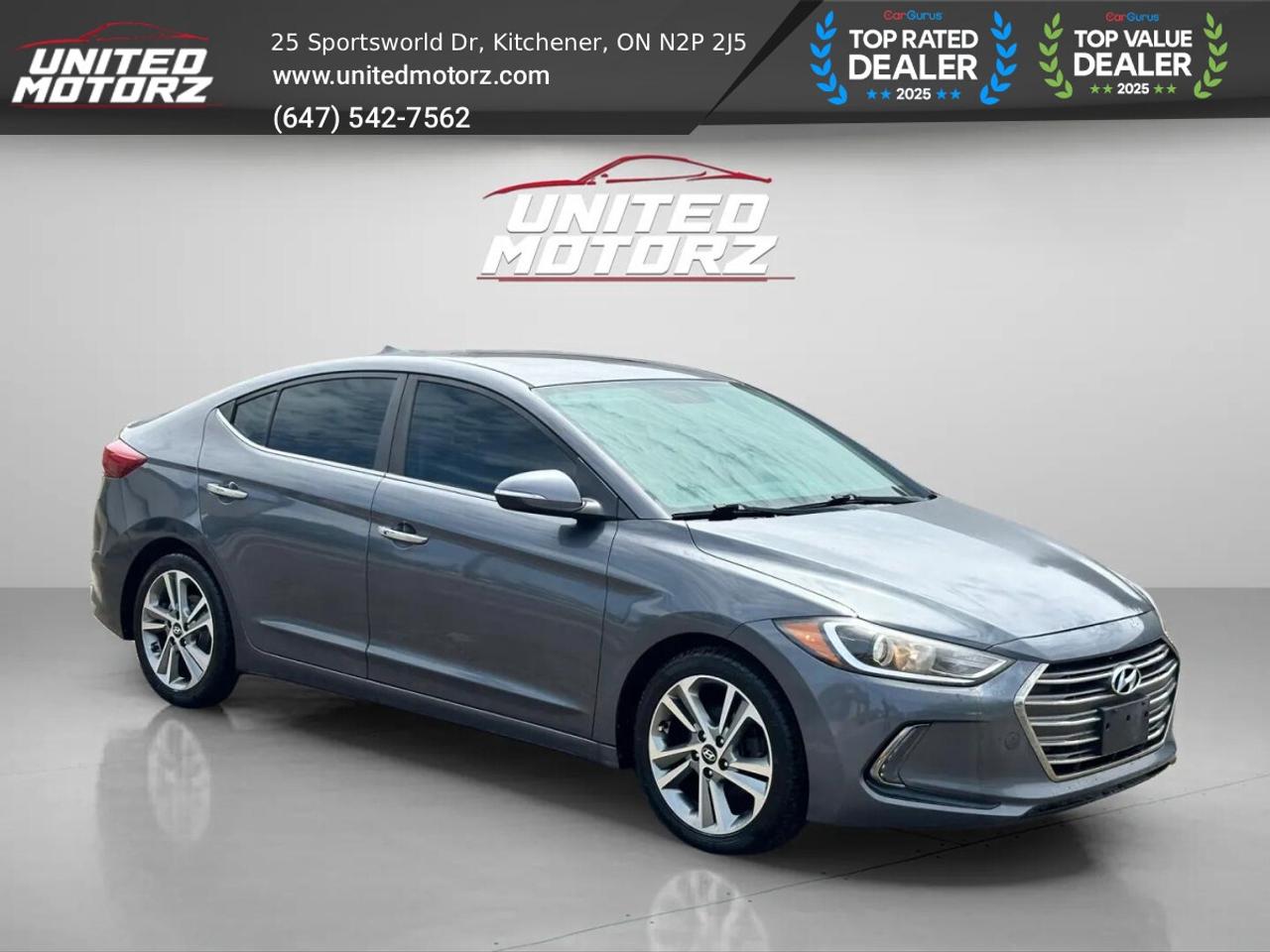 2017 Hyundai Elantra Limited~SAFETY CERTIFIED~24 SERVICE RECORDS~ Photo