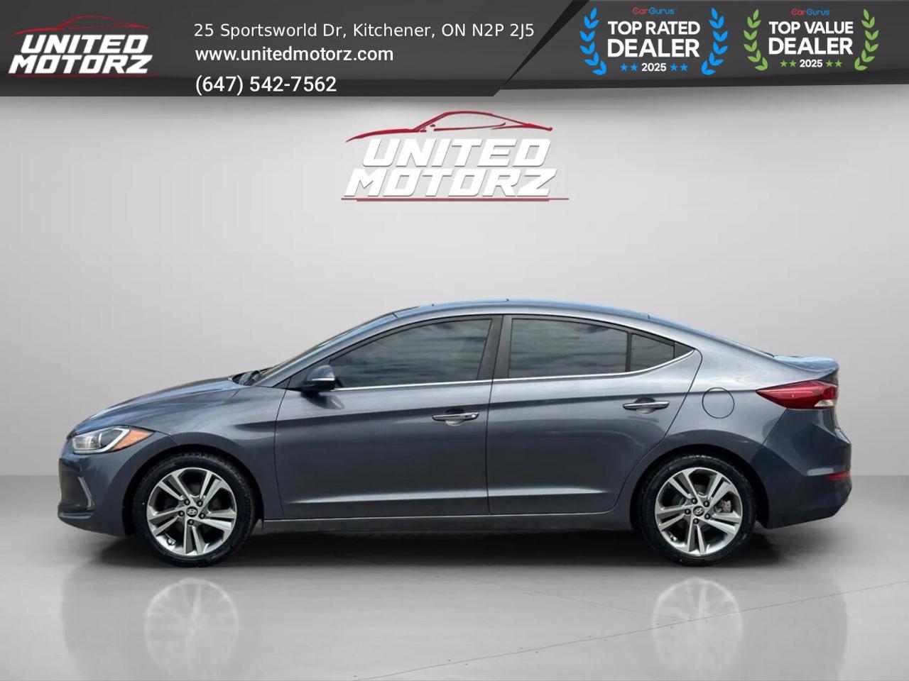 2017 Hyundai Elantra Limited~SAFETY CERTIFIED~24 SERVICE RECORDS~ Photo