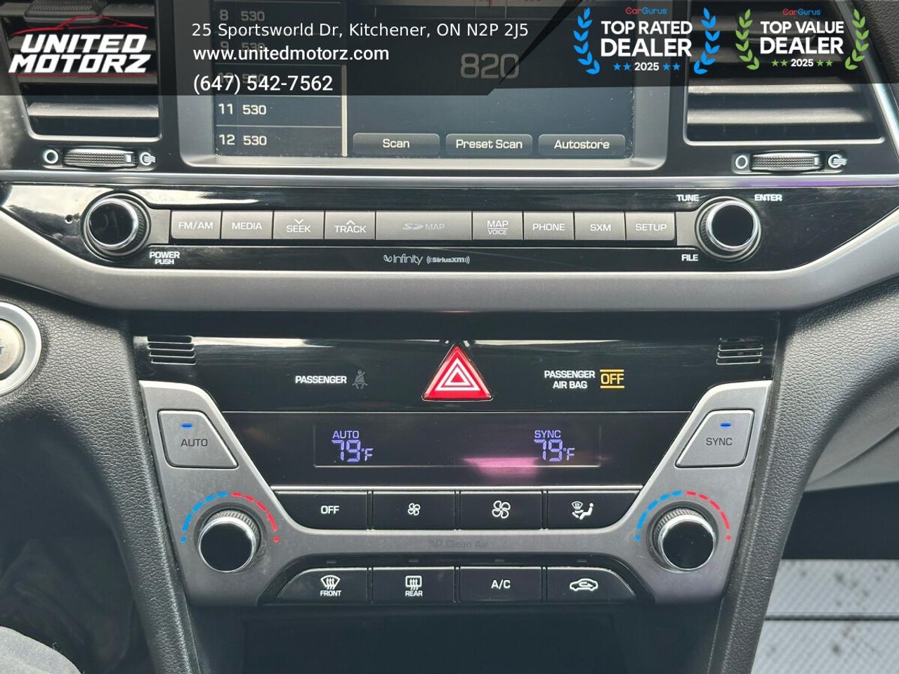 2017 Hyundai Elantra Limited~SAFETY CERTIFIED~24 SERVICE RECORDS~ Photo