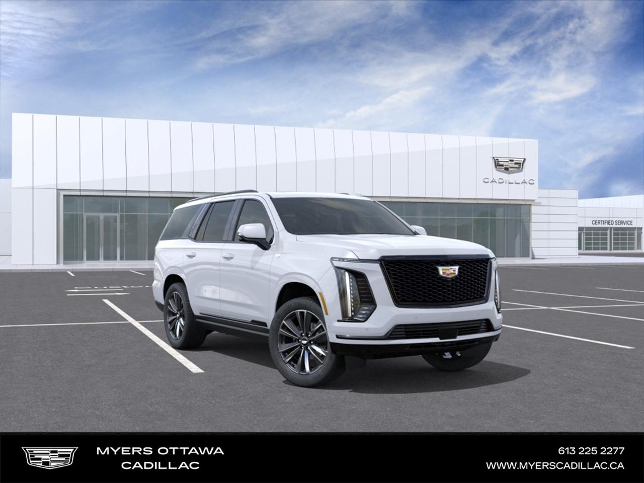 2026 Cadillac Escalade Sport  SPORT, WHITE ON WHISPER BEIGE Photo