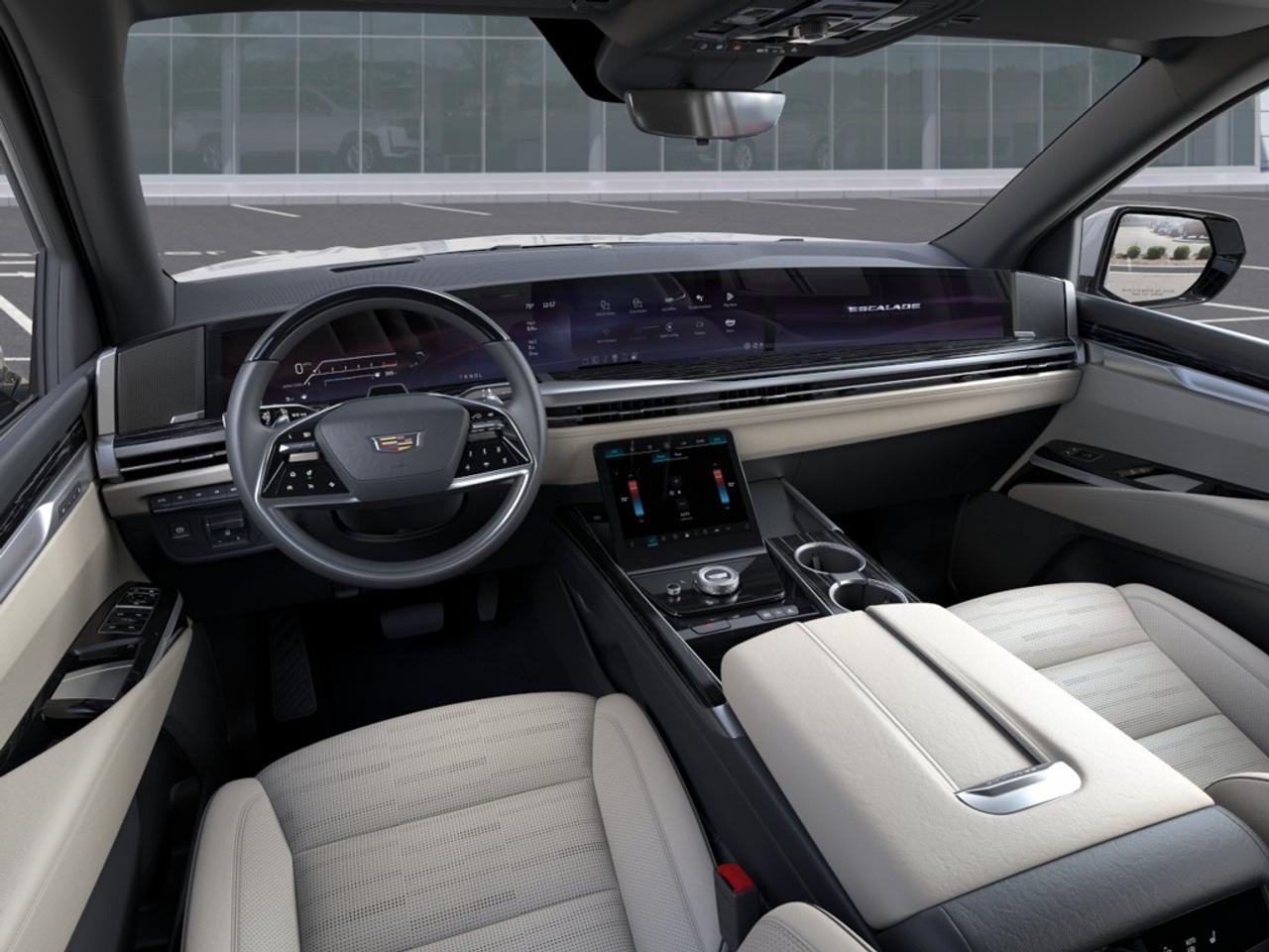 2026 Cadillac Escalade Sport  SPORT, WHITE ON WHISPER BEIGE Photo