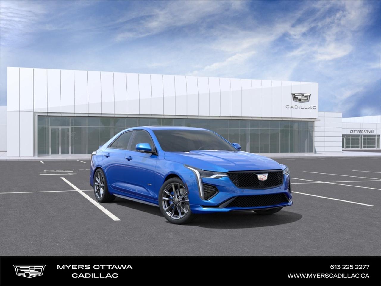 2026 Cadillac CT4-V CT4-V AWD, SUNROOF, TECH PACK Photo0
