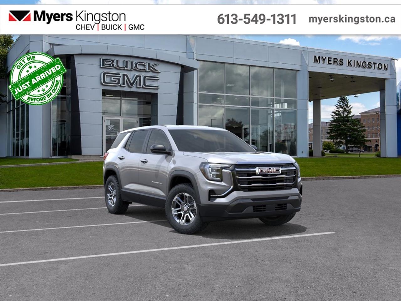 <b>Heated Seats, Heated Steering Wheel, Remote Start, Adaptive Cruise Control, Lane Keep Assist, Park Assist</b><br> <br> This 2026 GMC Terrain sports a muscular appearance with voluminous interior space and plus ride quality.<br> <br>From endless details that drastically improve this SUVs usability, to striking style and amazing capability, this 2026 Terrain is exactly what you expect from a GMC SUV. The interior has a clean design, with upscale materials like soft-touch surfaces and premium trim. You cant go wrong with this SUV for all your family hauling needs.<br> <br>This Sterling Metallic SUV has an Automatic transmission. <br> <br> Our Terrains trim level is Elevation AWD. This trim blends comfort, advanced technology, and comprehensive safety features. The Driver Convenience Package adds remote start, heated front seats, a heated steering wheel, illuminated vanity mirrors, and express-up/down driver windows, while a 15 Premium Infotainment System with Google Built-In, wireless Apple CarPlay/Android Auto, 5G connectivity, SiriusXM with 360L, and a Wi-Fi hotspot keep passengers connected and entertained. Premium cloth bucket seats, adaptive cruise control, multiple USB ports, keyless start, rear air vents, active noise cancellation, Enhanced Automatic Emergency Braking, Blind Zone Steering Assist, Lane Keep Assist, Rear Cross Traffic Braking, Teen Driver mode, HD Rear Vision Camera, and OnStar services provide a secure and convenient driving experience.<br><br> <br>To apply right now for financing use this link: <a href=https://www.taylorautomall.com/finance/apply-for-financing/ target=_blank>https://www.taylorautomall.com/finance/apply-for-financing/</a><br> <br/>0% financing for 36 months. 3.99% financing for 84 months. Incentives expire 2026-06-01. See dealer for details. <br><br>HST, licensing, and Federal luxury tax (if applicable) are extra. <br><br> Come by and check out our fleet of 30+ used cars and trucks and 210+ new cars and trucks for sale in Kingston.  o~o