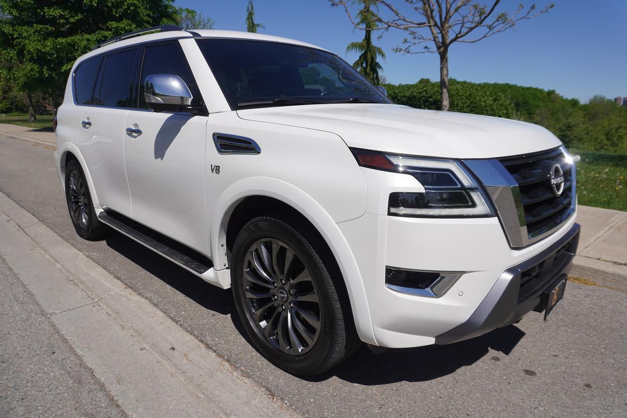 2021 Nissan Armada PLATINUM/ 1 OWNER/ NO ACCIDENTS/ 7 PASSENGER/DVD'S Photo