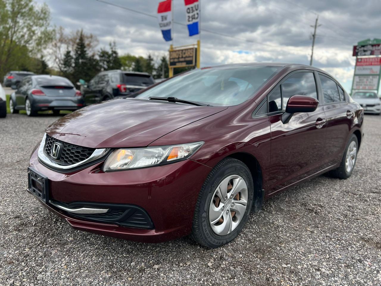 2014 Honda Civic 4dr Man LX CERTIFIED