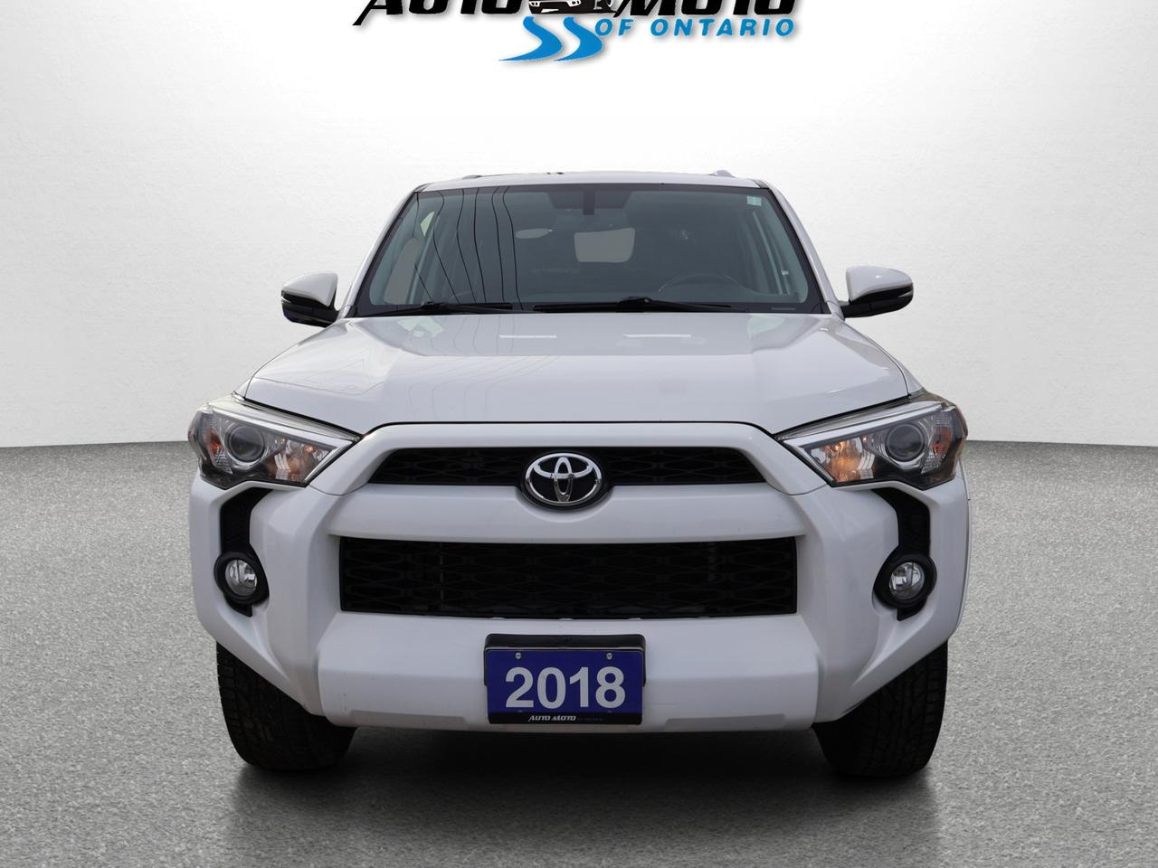 2018 Toyota 4Runner SR5 4WD CERTIFIED *ACCIDENT FREE*7 SEATS* CAMERA NAV BLUETOOTH LEATHER HEATED SEATS SUNROOF CRUISE ALLOYS Photo