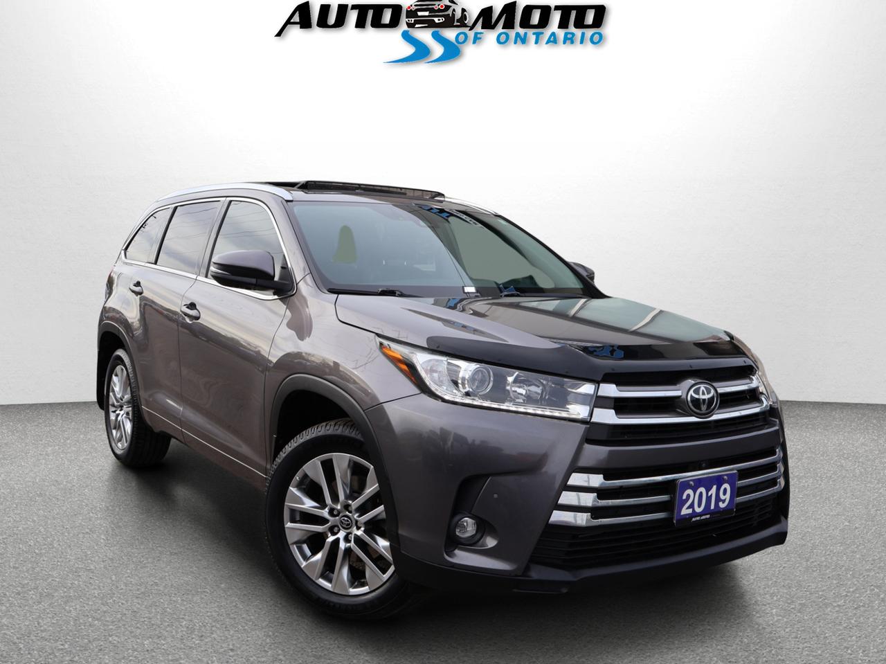 2019 Toyota Highlander LIMITED V6 AWD CERTIFIED *SERVICE RECORDS*7 SEATS* CAMERA NAV BLUETOOTH LEATHER HEATED SEATS PANO ROOF CRUISE ALLOYS - Photo #1